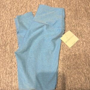 Beyond Yoga space dye criss cross front leggings NWT